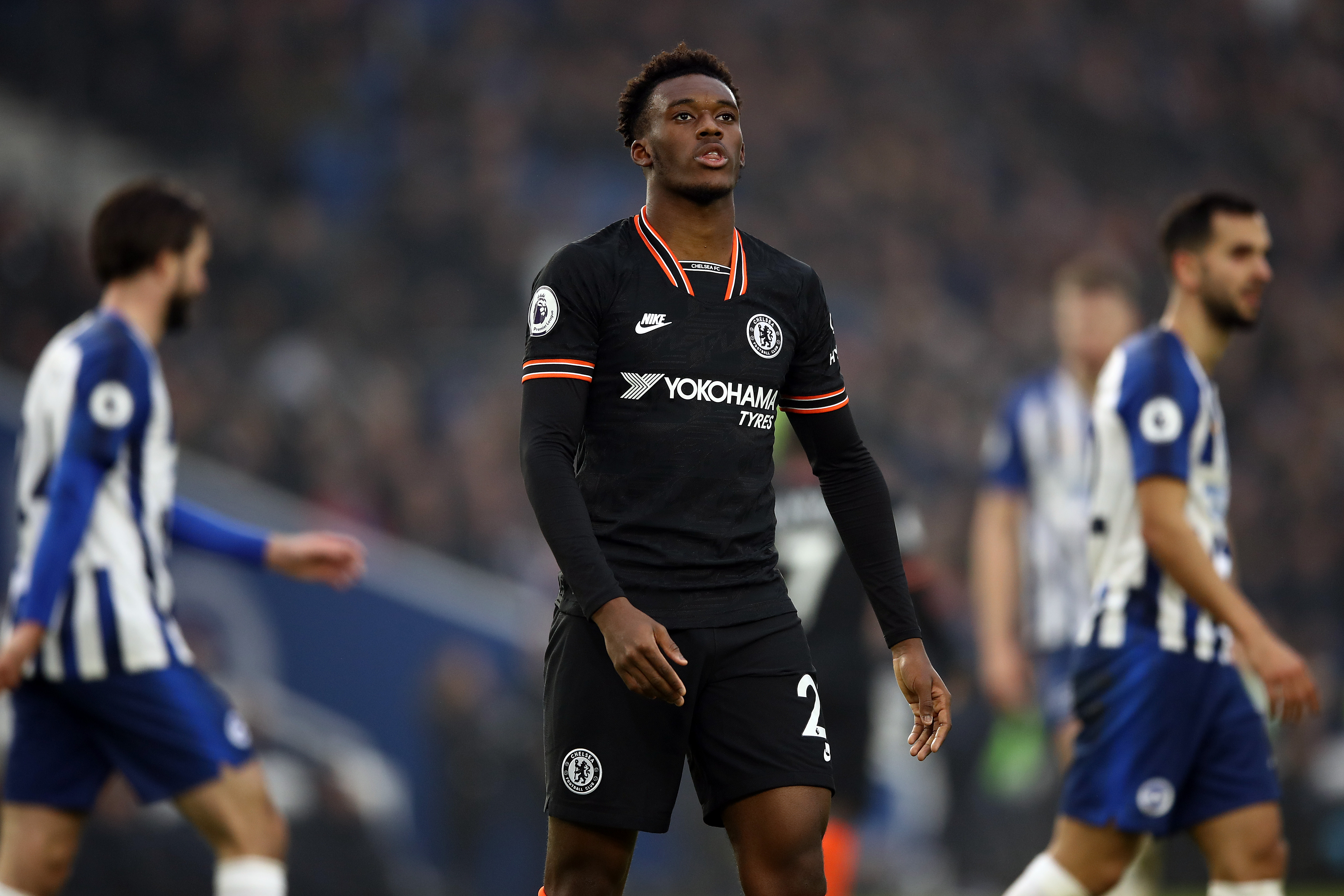 Hudson-Odoi on his way out of Chelsea? (Photo by Bryn Lennon/Getty Images)