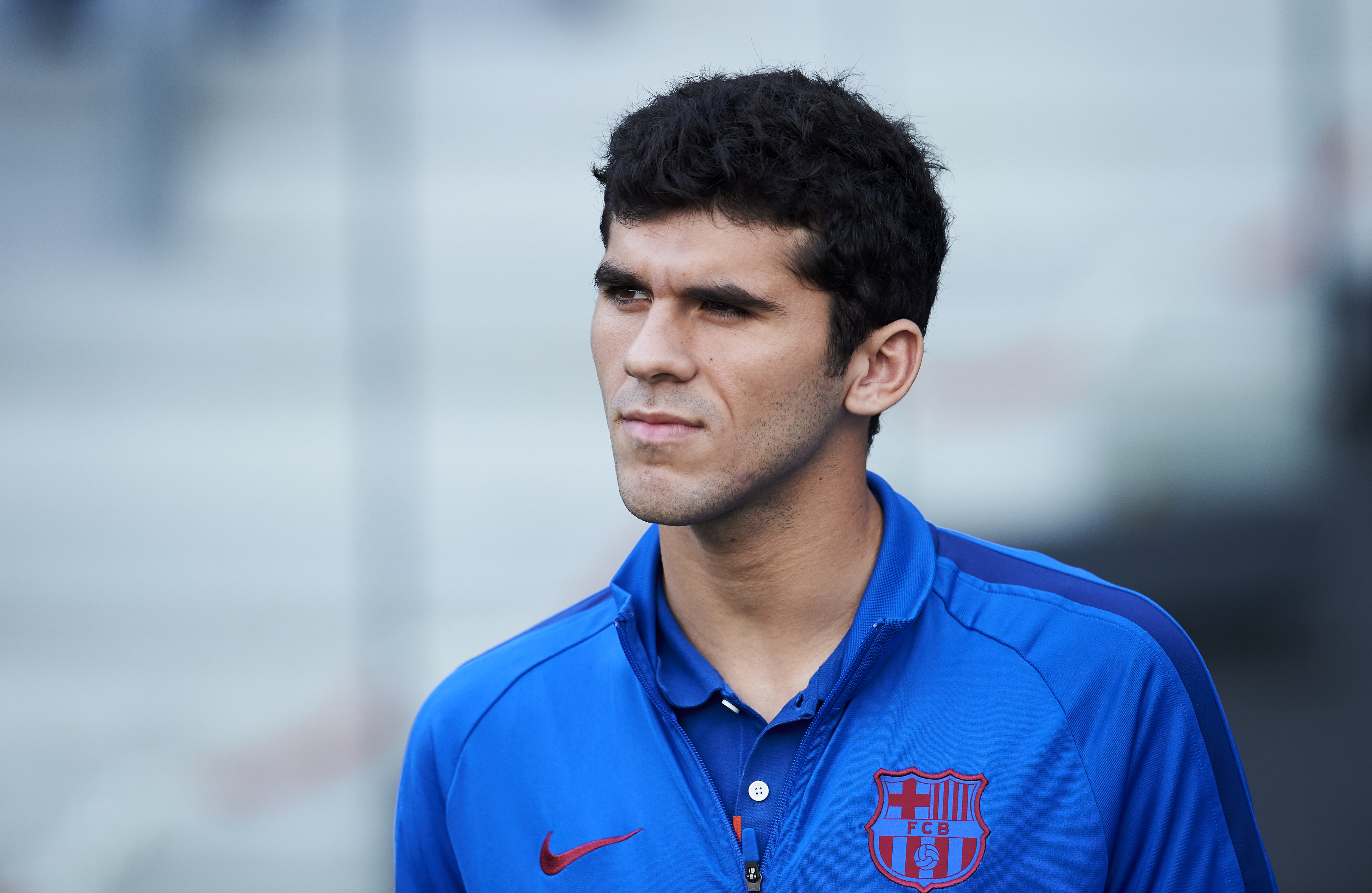 Carles Alena set for another loan stint away from Barcelona? (Photo by Juan Manuel Serrano Arce/Getty Images)