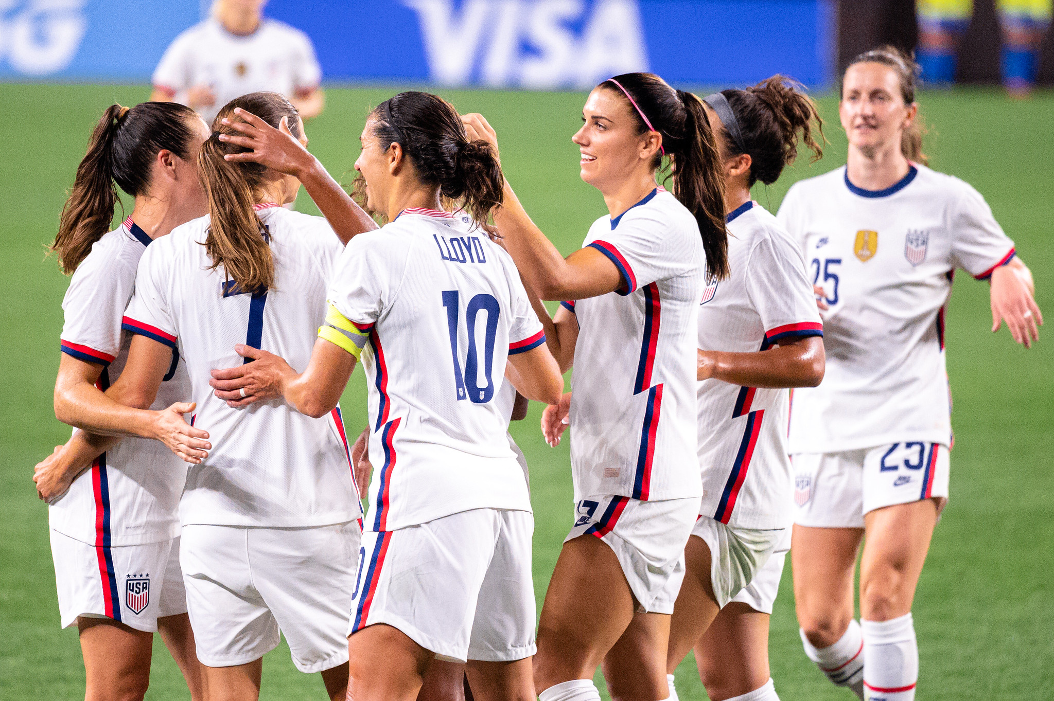 US Women's National Soccer Team (USWNT). (Photo by Erik Drost/Flickr)